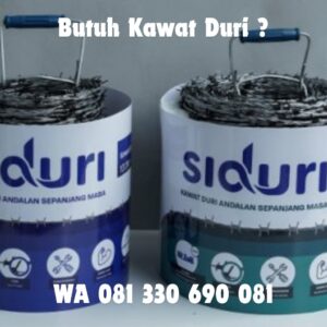 siduri pagar kawat duri kebun
