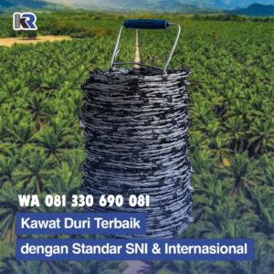 Jangan Salah Pilih! Siduri Pagar Kawat Duri Kebun yang Terbukti Terkuat