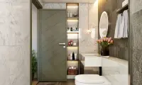 Pintu WPC Duma Tahan Air dan Rayap untuk Kamar Mandi